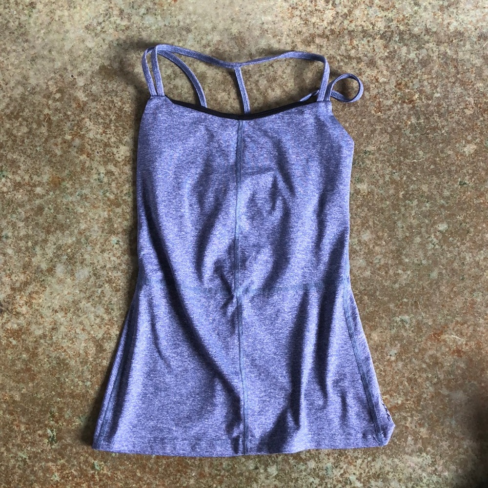 Karma workout top with shelf bra, XS